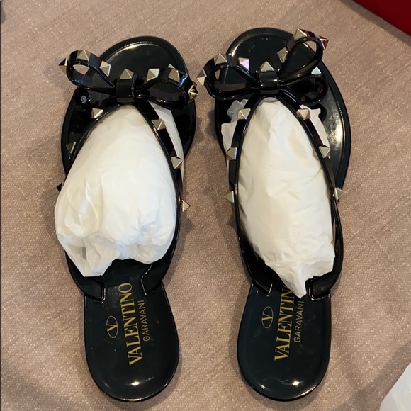 Valentino Garavani Shoes - Valentino bow flip flops | NWT | Size 38